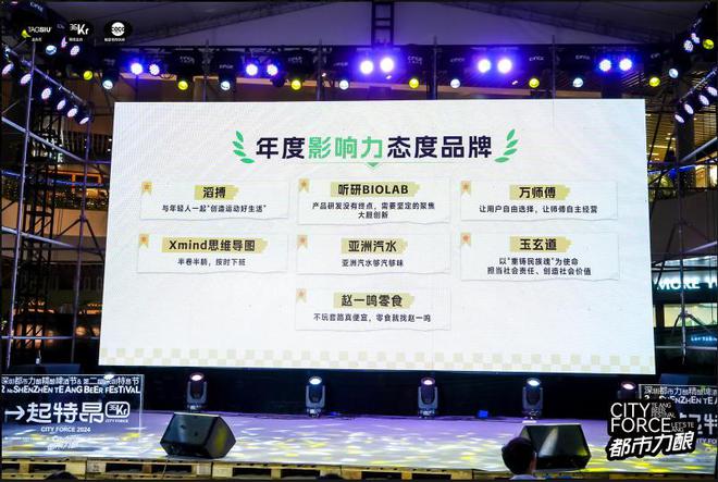 深圳第二届特昂节圆满收官！百草味、万师傅、和平精英荣膺「2024年度影响力态度品牌」(图2)