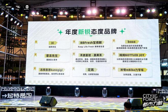 深圳第二届特昂节圆满收官！百草味、万师傅、和平精英荣膺「2024年度影响力态度品牌」(图3)