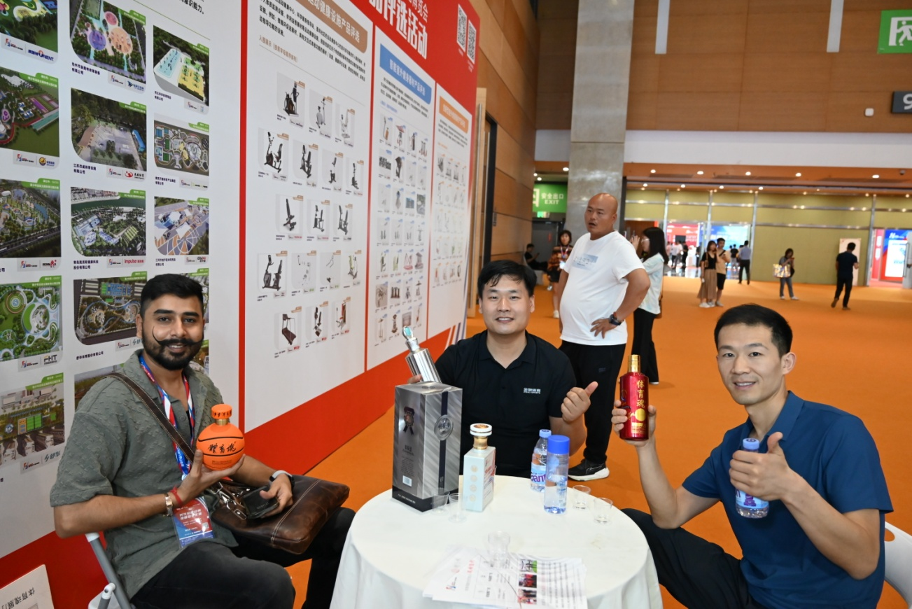 体育魂酱酒闪耀2024中国国际体育用品博览会(图4)