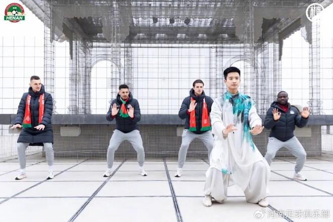 河南队出征仪式体验打太极、进课堂去年营收8000万元(图2)